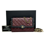 Chanel Burgundy WOC Bag - Jiaxyk